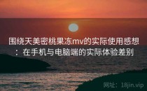 围绕天美密桃果冻mv的实际使用感想：在手机与电脑端的实际体验差别