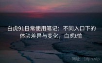 白虎91日常使用笔记：不同入口下的体验差异与变化，白虎t恤