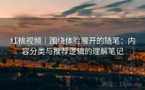 红桃视频｜围绕体验展开的随笔：内容分类与推荐逻辑的理解笔记