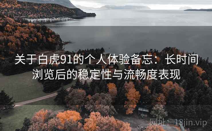 关于白虎91的个人体验备忘：长时间浏览后的稳定性与流畅度表现  第1张