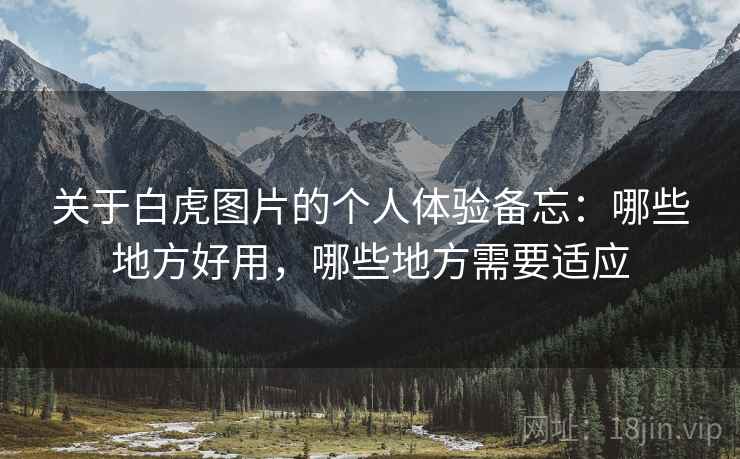 关于白虎图片的个人体验备忘：哪些地方好用，哪些地方需要适应  第1张