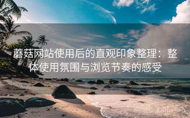 蘑菇网站使用后的直观印象整理:整体使用氛围与浏览节奏的感受 第2张 蘑菇网站使用后的直观印象整理:整体使用氛围与浏览节奏的感受 第2张